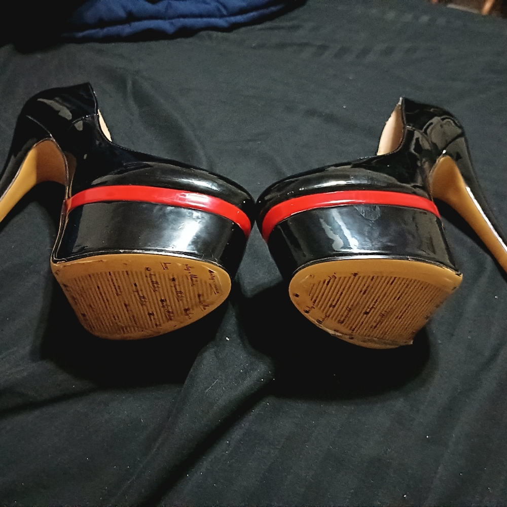 Onlymaker platform high heels...size 8